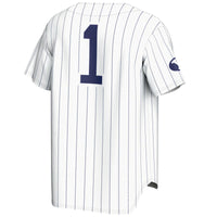 BYU Cougars Lightweight Baseball Jersey, White Sportswear Jersey Shirt, Lightweight Breathable Athletic Jersey, Casual Gift for Men