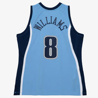 Utah Jazz Basketball Jersey, Columbia Blue Authentic Alternate Sportswear Jersey Shirt, Sleeveless Athletic Tank Jersey, Casual Gift for Men