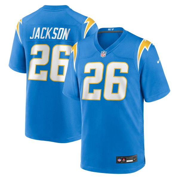Los Angeles Chargers Donte Jackson Powder Blue Team Game Jersey