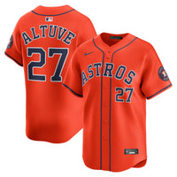 Jose Altuve Houston Astros Baseball Jersey, Orange Limited Sportswear Jersey Shirt, Lightweight Breathable Athletic Jersey, Casual Gift for Men