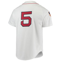 Nomar Garciaparra Boston Red Sox Baseball Jersey, White Sportswear Jersey Shirt, Lightweight Breathable Athletic Jersey, Casual Gift for Men
