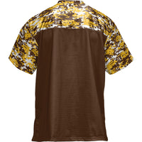 Brown Wyoming Football Jersey, Football Sportswear Jersey Shirt, Lightweight Breathable Athletic Jersey, Casual Gift for Men