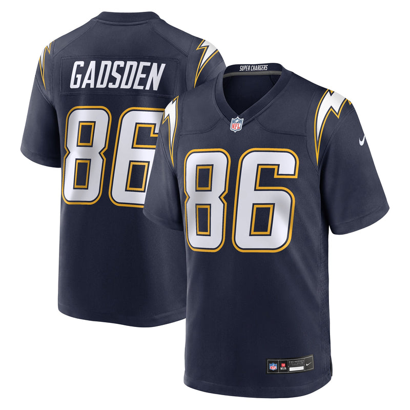 Oronde Gadsden Los Angeles Chargers Football Jersey, Navy Sportswear Jersey Shirt, Lightweight Breathable Athletic Jersey, Casual Gift for Men