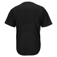 New York Mets Baseball Jersey, Black Fashion Sportswear Jersey Shirt, Lightweight Breathable Athletic Jersey, Casual Gift for Men