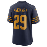 Xavier McKinney Green Bay Packers Football Jersey, Navy Sportswear Jersey Shirt, Lightweight Breathable Athletic Jersey, Casual Gift for Men