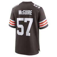 Isaiah McGuire Cleveland Browns Football Jersey, Brown Game Sportswear Jersey Shirt, Lightweight Breathable Athletic Jersey, Casual Gift for Men