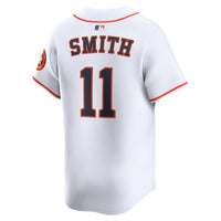 Cam Smith Houston Astros Baseball Jersey, White Limited Sportswear Jersey Shirt, Lightweight Breathable Athletic Jersey, Casual Gift for Men