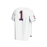 Pennsylvania Quakers Baseball Jersey, White Lightweight Sportswear Jersey Shirt, Lightweight Breathable Athletic Jersey, Casual Gift for Men