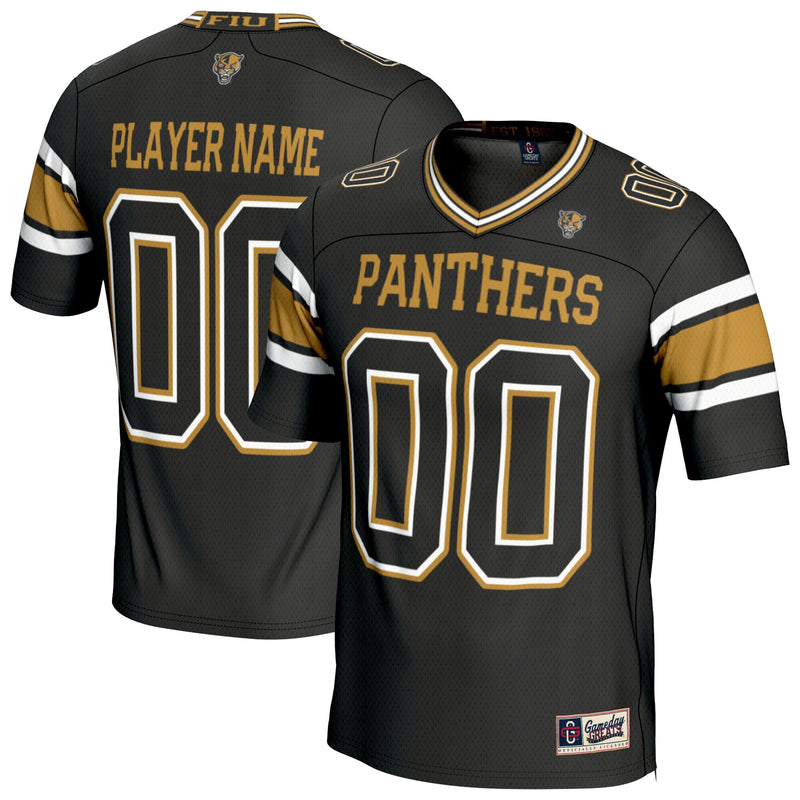 FIU Panthers Football Jersey, Black Fashion Sportswear Jersey Shirt, Lightweight Breathable Athletic Jersey, Casual Gift for Men