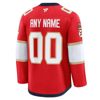 Florida Panthers Hockey Jersey, Red Premium Sportswear Jersey Shirt, Long Sleeve Hockey Sweater Jersey, Casual Gift for Men, Style 202055701