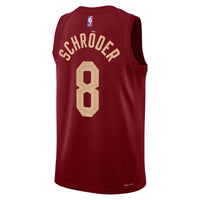 Dennis Schröder Cleveland Cavaliers Basketball Jersey, Swingman Sportswear Jersey Shirt, Sleeveless Athletic Tank Jersey, Casual Gift for Men