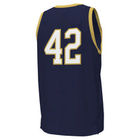 Notre Dame Fighting Irish Basketball Jersey, Navy Replica Sportswear Jersey Shirt, Sleeveless Athletic Tank Jersey, Casual Gift for Men