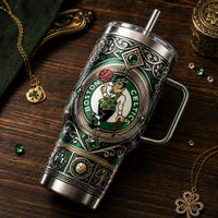 BOS Emerald Medallion - Heritage Relief Tumbler Composition