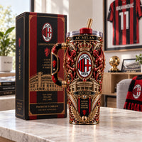 MIL - Sempre Milan, Gilded Crest and Ornamental Red