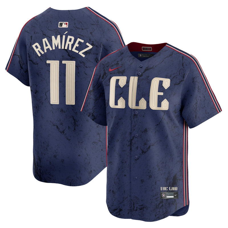 José Ramírez Cleveland Guardians Baseball Jersey, Navy Sportswear Jersey Shirt, Lightweight Breathable Athletic Jersey, Casual Gift for Men