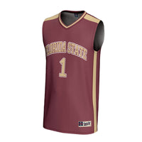 Florida State Seminoles Basketball Jersey, Garnet Sportswear Jersey Shirt, Sleeveless Athletic Tank Jersey, Casual Gift for Men, Style 202219760