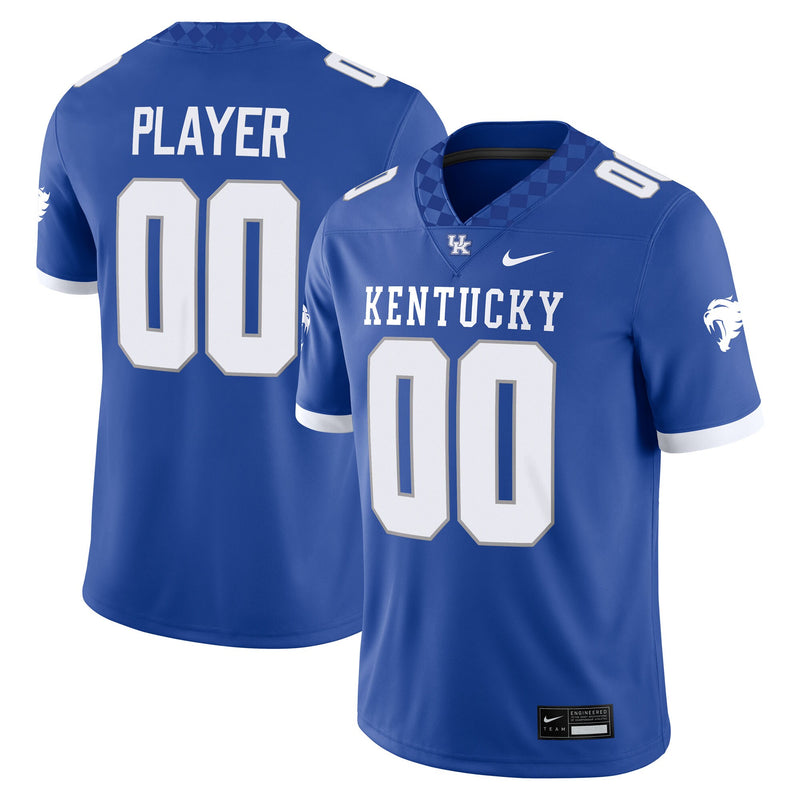 Kentucky Wildcats Football Jersey, Royal Sportswear Jersey Shirt, Lightweight Breathable Athletic Jersey, Casual Gift for Men, Style 201937756