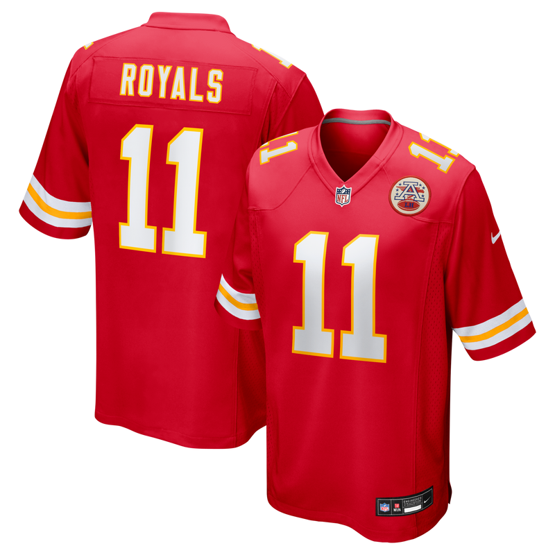 Jalen Royals Kansas City Chiefs Football Jersey, Red Game Sportswear Jersey Shirt, Lightweight Breathable Athletic Jersey, Casual Gift for Men