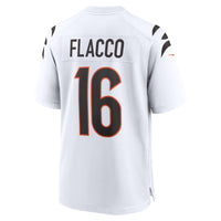 Joe Flacco Cincinnati Bengals Football Jersey, White Game Sportswear Jersey Shirt, Lightweight Breathable Athletic Jersey, Casual Gift for Men