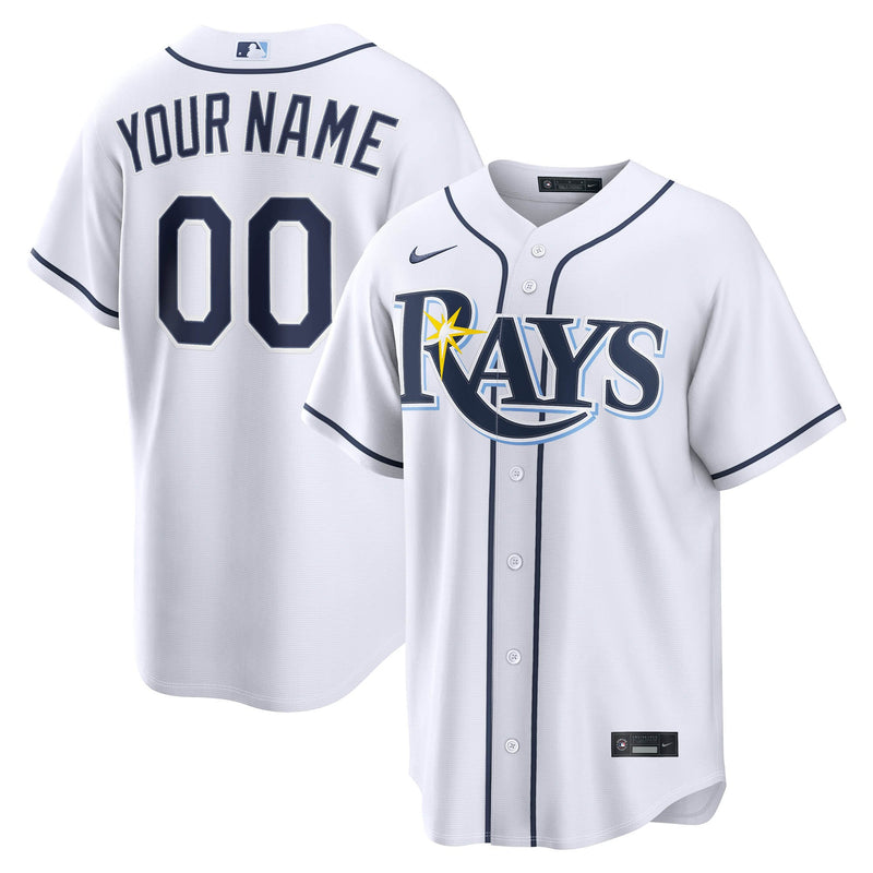 Tampa Bay Rays Baseball Jersey, White Sportswear Jersey Shirt, Lightweight Breathable Athletic Jersey, Casual Gift for Men, Style 2001912819