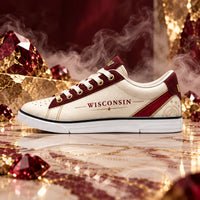 WIS Crimson and Cream - Heritage Low-Top Sneaker Study