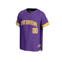 ECU Pirates Baseball Jersey, Purple Sportswear Jersey Shirt, Lightweight Breathable Athletic Jersey, Casual Gift for Men, Style 202415171