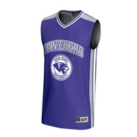 High Point Panthers Basketball Jersey, Purple Sportswear Jersey Shirt, Sleeveless Athletic Tank Jersey, Casual Gift for Men