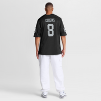 Kirk Cousins Las Vegas Raiders Football Jersey, Black Game Sportswear Jersey Shirt, Lightweight Breathable Athletic Jersey, Casual Gift for Men
