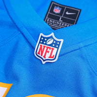 Isas Waxter Los Angeles Chargers Football Jersey, Powder Sportswear Jersey Shirt, Lightweight Breathable Athletic Jersey, Casual Gift for Men