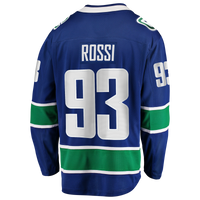 Marco Rossi Vancouver Canucks Hockey Jersey, Blue Breakaway Home Sportswear Jersey Shirt, Long Sleeve Hockey Sweater Jersey, Casual Gift for Men