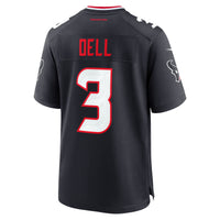 Tank Dell Houston Texans Football Jersey, Sportswear Jersey Shirt, Lightweight Breathable Athletic Jersey, Casual Gift for Men, Style 201037490
