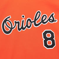 Cal Ripken Jr. Baltimore Orioles Baseball Jersey, Orange Sportswear Jersey Shirt, Lightweight Breathable Athletic Jersey, Casual Gift for Men