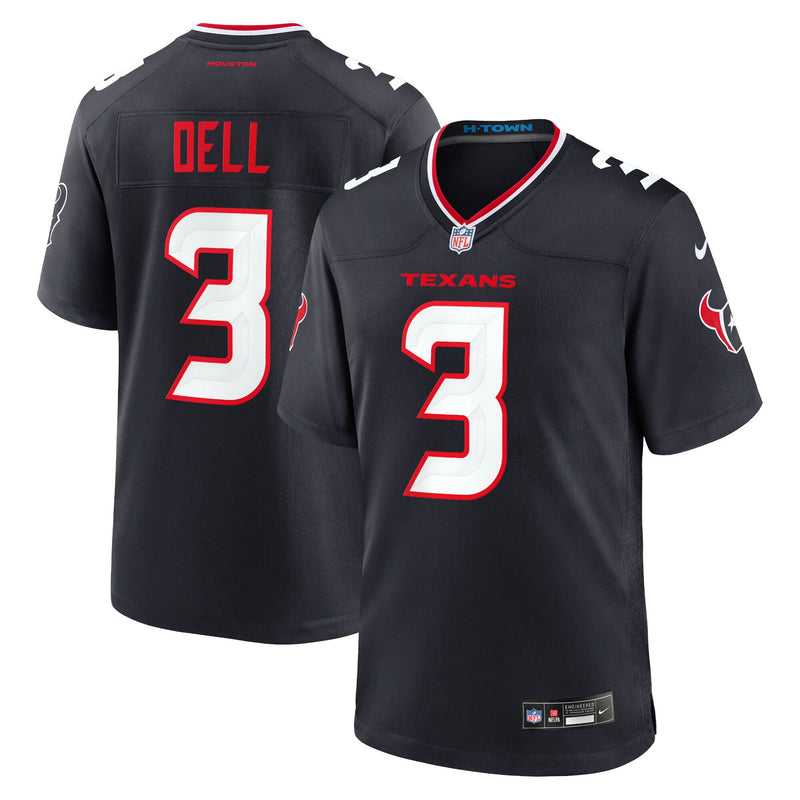 Tank Dell Houston Texans Football Jersey, Sportswear Jersey Shirt, Lightweight Breathable Athletic Jersey, Casual Gift for Men, Style 201037490