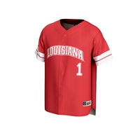 Louisiana Ragin' Cajuns Baseball Jersey, Sportswear Jersey Shirt, Lightweight Breathable Athletic Jersey, Casual Gift for Men, Style 202658922