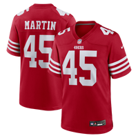 Nick Martin San Francisco 49ers Football Jersey, Scarlet Sportswear Jersey Shirt, Lightweight Breathable Athletic Jersey, Casual Gift for Men