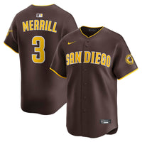 Jackson Merrill San Diego Padres Baseball Jersey, Sportswear Jersey Shirt, Lightweight Athletic Jersey, Casual Gift for Men, Style 202777983