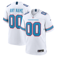 Tennessee Titans Football Jersey, White Sportswear Jersey Shirt, Lightweight Breathable Athletic Jersey, Casual Gift for Men, Style 203933697