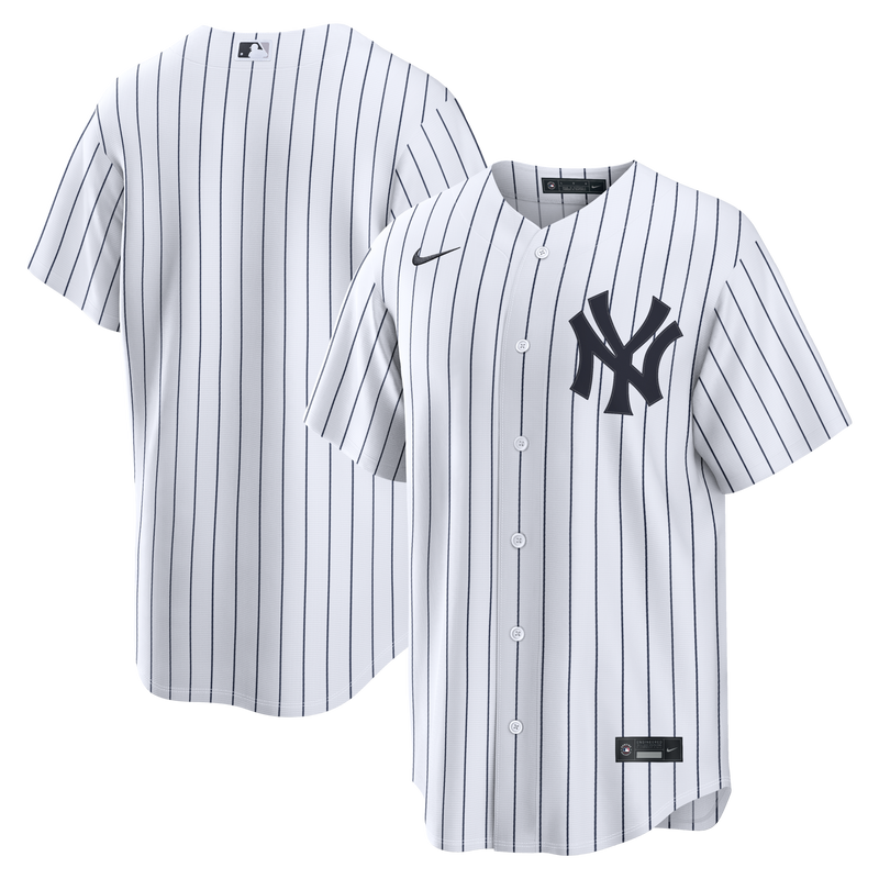 New York Yankees Baseball Jersey, White Sportswear Jersey Shirt, Lightweight Breathable Athletic Jersey, Casual Gift for Men, Style 203182788