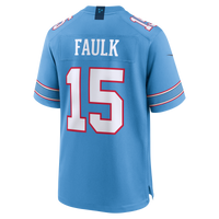 Keldric Faulk Tennessee Titans Football Jersey, Light Blue Sportswear Jersey Shirt, Lightweight Breathable Athletic Jersey, Casual Gift for Men