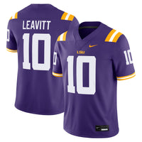 LSU Tigers Football Jersey, Purple Game Sportswear Jersey Shirt, Lightweight Breathable Athletic Jersey, Casual Gift for Men, Style 204654078