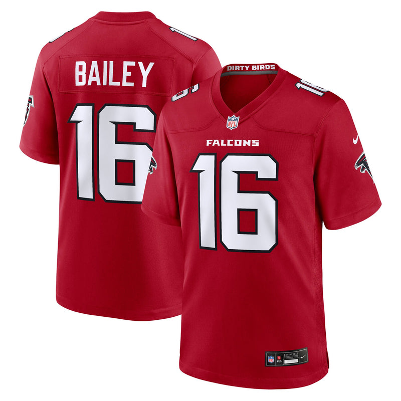 Jake Bailey Atlanta Falcons Football Jersey, Red Game Sportswear Jersey Shirt, Lightweight Breathable Athletic Jersey, Casual Gift for Men