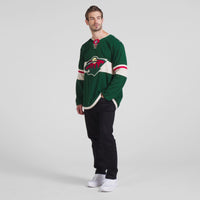 Minnesota Wild Hockey Jersey, Green Premium Sportswear Jersey Shirt, Long Sleeve Hockey Sweater Jersey, Casual Gift for Men, Style 202015698