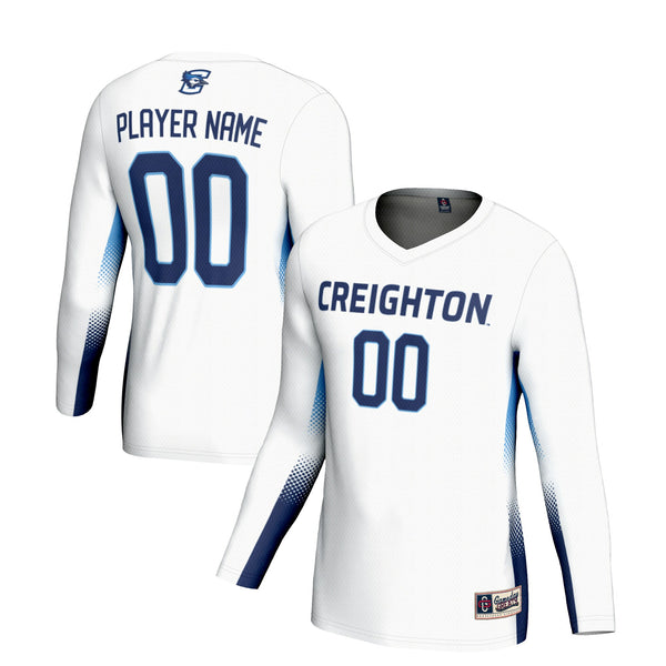 Creighton Bluejays NIL Lightweight Volleyball Jersey - White
