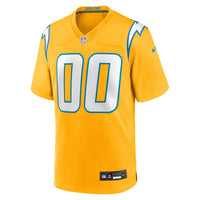 Los Angeles Chargers Football Jersey, Gold Game Alternate Sportswear Jersey Shirt, Lightweight Breathable Athletic Jersey, Casual Gift for Men