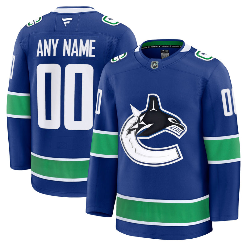Vancouver Canucks Hockey Jersey, Blue Premium Sportswear Jersey Shirt, Long Sleeve Hockey Sweater Jersey, Casual Gift for Men, Style 202055733