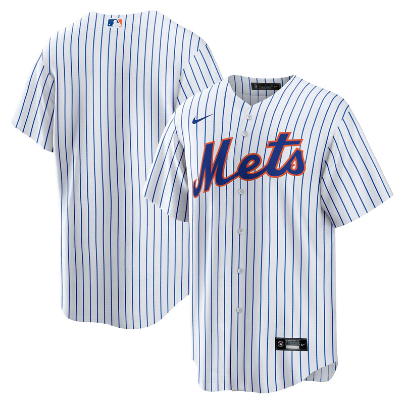 New York Mets Baseball Jersey, White Sportswear Jersey Shirt, Lightweight Breathable Athletic Jersey, Casual Gift for Men, Style 200925269