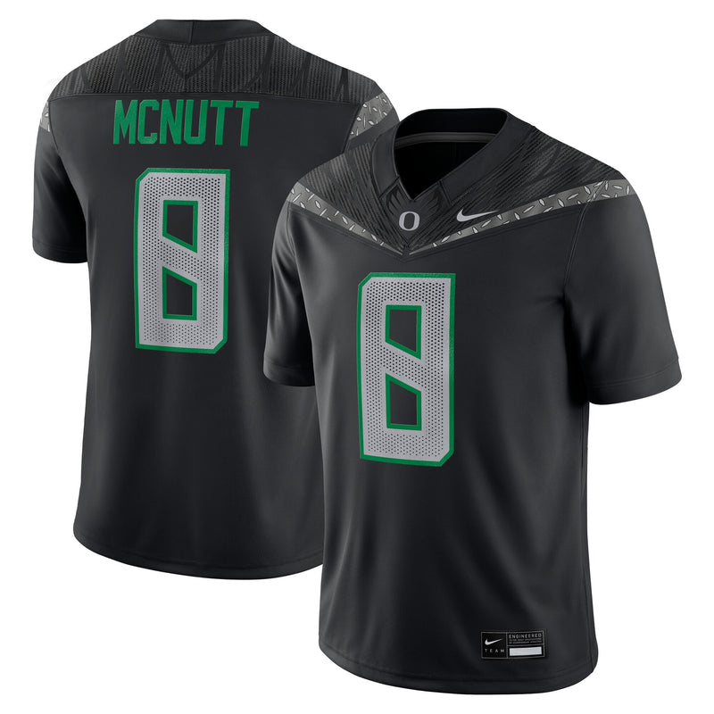 Oregon Ducks Football Jersey, Black Game Sportswear Jersey Shirt, Lightweight Breathable Athletic Jersey, Casual Gift for Men, Style 204654083