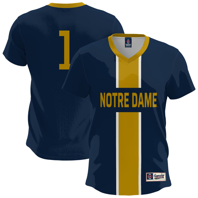 Notre Dame Fighting Irish Soccer Jersey, Sportswear Jersey Shirt, Lightweight Breathable Athletic Jersey, Casual Gift for Men, Style 200422650