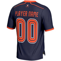 Virginia Cavaliers Lacrosse Jersey, Navy Sportswear Jersey Shirt, Lightweight Breathable Athletic Jersey, Casual Gift for Men, Style 201242335