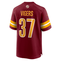 Car'lin Vigers Washington Commanders Football Jersey, Sportswear Jersey Shirt, Lightweight Breathable Athletic Jersey, Casual Gift for Men
